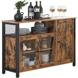Vasagle, Kommode + Sideboard, Miro (110 x 33 x 75 cm)