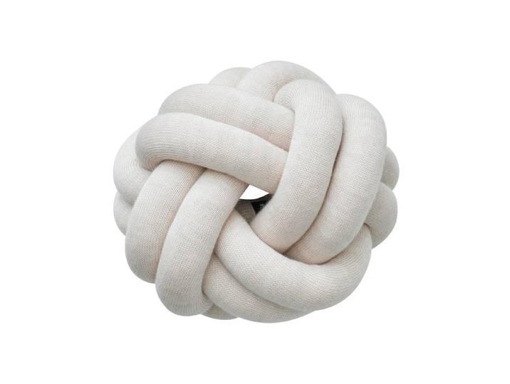 Design House Stockholm - Knot Kissen, cream