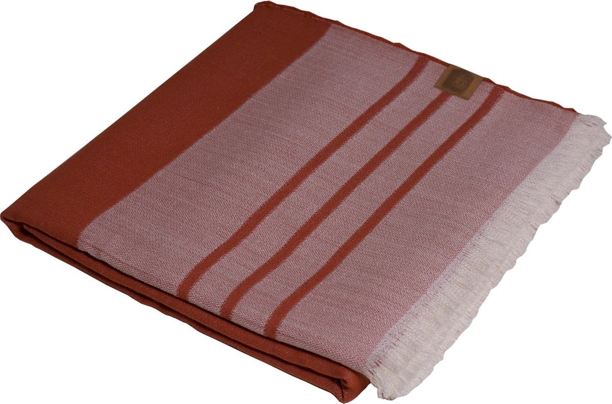 Cotton Ville Wollen plaid van gerecyclede wol voor volwassenen