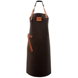 Grill- und Kochschürze aus Leder in der Größe L  - Monolith