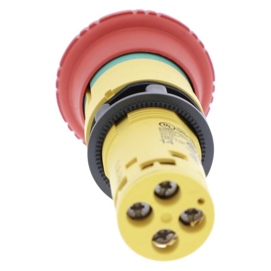 Schneider Electric 22mm E. Stop Twist Release 1NO 1NC 40mm (XB7NS8445)