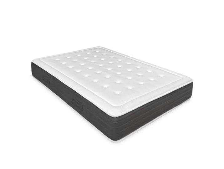 mattfy Viskoelastische Matratze Alma 150 x 190 cm, fest und bequem, milbendicht, antibakteriell und hypoallergen