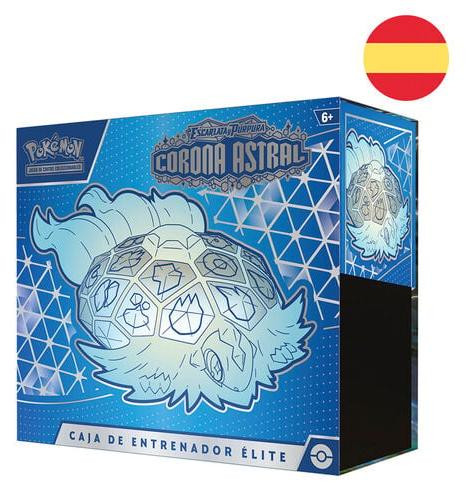 The Pokemon Company Pokémon Kaartspel Karmesin & Purper Sterrenkronen Top Trainer Box Spaanse editie