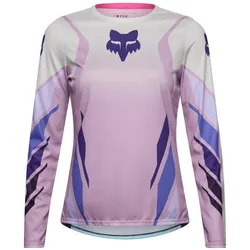 Fox, Damen, Velotrikot, W Ranger LS Jersey Foundry (L), Violett, L
