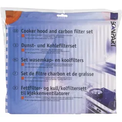 Scanpart L001 Filter für Dunstabzugshaube, Dunstfilter, Beige