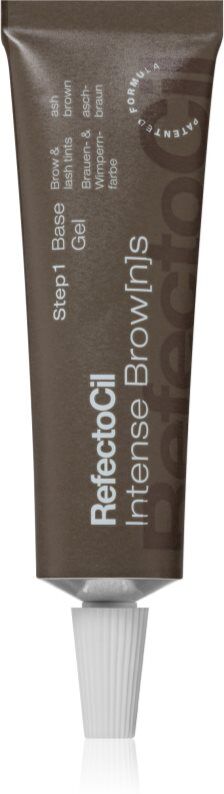 RefectoCil Intense Brow[n]s Base Gel eyebrow and eyelash tint with gel consistency shade Ash Brown 15 ml