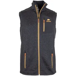 FORSBERG warme Strickfleece Weste mit Verstärkungen 4XL anthrazit 