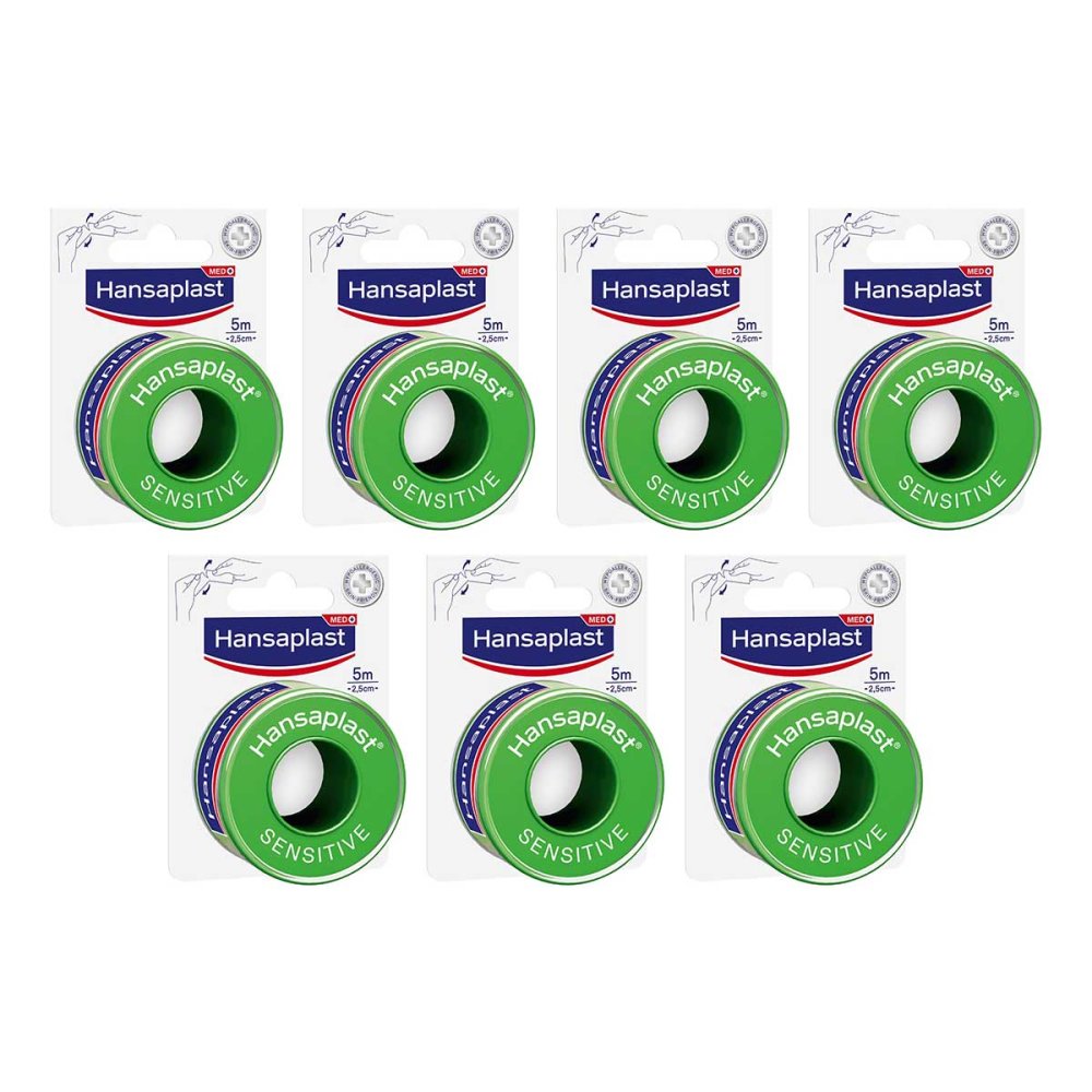 Beiersdorf AG Hansaplast Fixierpflaster sensitive 5 m x 2,5 cm 08104851