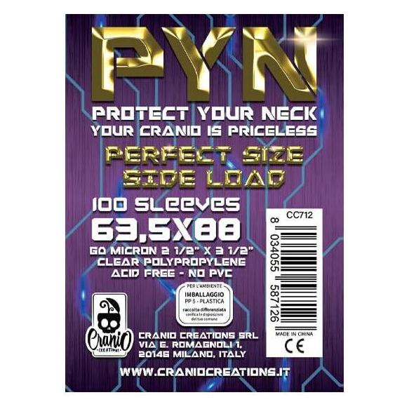 Cranio Creations Bustine Protettive PYN 63,5 x 88 Perfect Size Side Load (65196735)