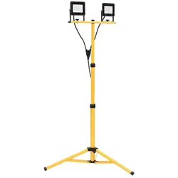Helloshop26 - LED-Strahler mit verstellbarem Stativ 78 x 78 x 172 cm leistungsstarke Beleuchtung 7000 lm gemütliche Atmosphäre aus 02_0046110