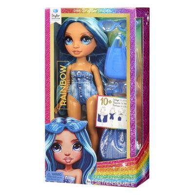Rainbow High Swim & Style Fashion Doll- Skyler (Blue)