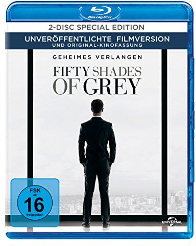 Sam Taylor-Johnson - Fifty Shades of Grey - Geheimes Verlangen (+ Bonus-DVD) [Blu-ray] - Preis vom 09.10.2026 07:28:09 h