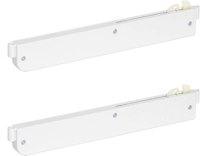 rauch Schwebetürselbsteinzug Soft-Close Zubehör Syncron-Schrank Türdämpfer, 2er-Set für 2-4-türige Rauch-Schwebetürenschränke Außentürendämpfer