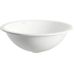 Laufen FORM Einbauwaschtisch H513FM50001121 450x450x159 mm, rund, ohne Hahnloch, ohne Überlauf, weiß