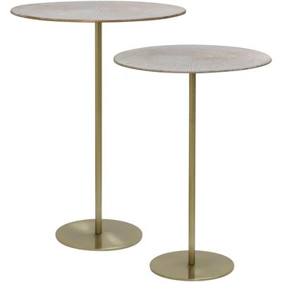 Beistelltisch MIRRORS AND MORE "SOLON", gold, B:38,5cm H:53cm, Tische, Beistelltisch