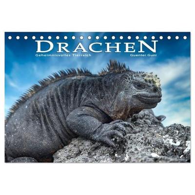 Drachen: Geheimnisvolles Tierreich (Tischkalender 2027 DIN A5 quer), CALVENDO Monatskalender