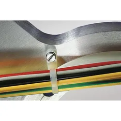HellermannTyton Befestigungsbinder T50MR-W-BK-C1