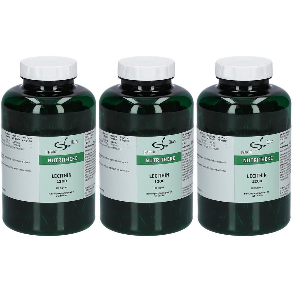 Lecithin 1200 Kapseln x3 3x180 St