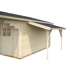 Palmako Schleppdach 4,3 m2 Transparent tauchimprägniert