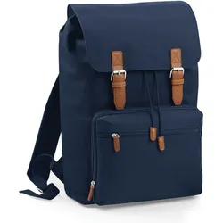BagBase Vintage Laptop Rucksack BG613 french navy 30 x 46 x 17 cm