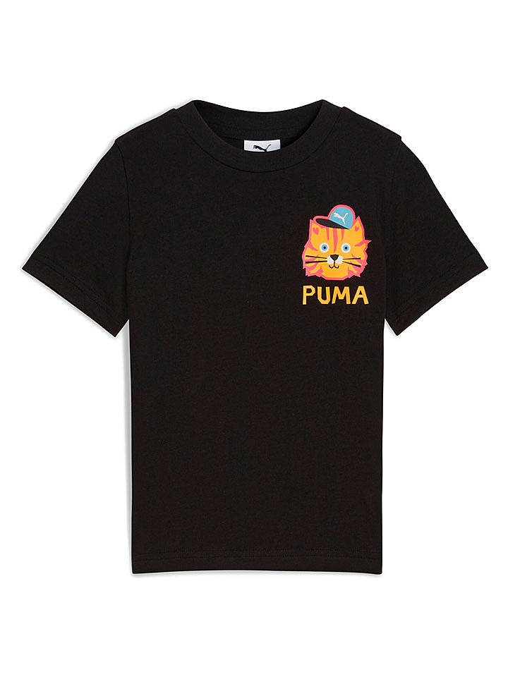 Puma Shirt "Moody Cat" in Schwarz - 104
