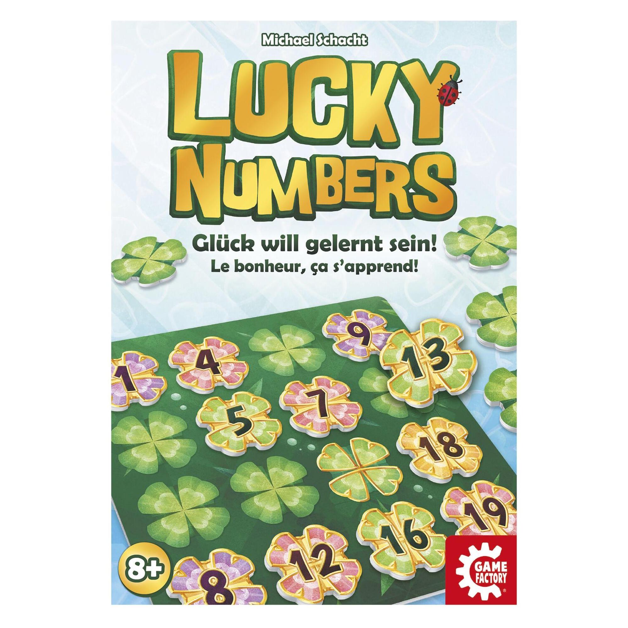 Game Factory Lucky Numbers (d,f) (Deutsch, Französisch, 1 - 4 Spieler) (K5 096326305)