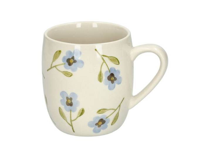 Theemok, steengoed, viooltjes, Ø9,5 cm