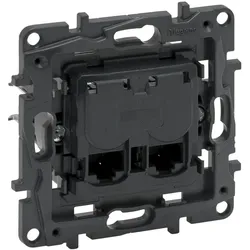 Legrand 864045 Niloe Step Einsatz Datendose 2XRJ45 Kat6 Utp