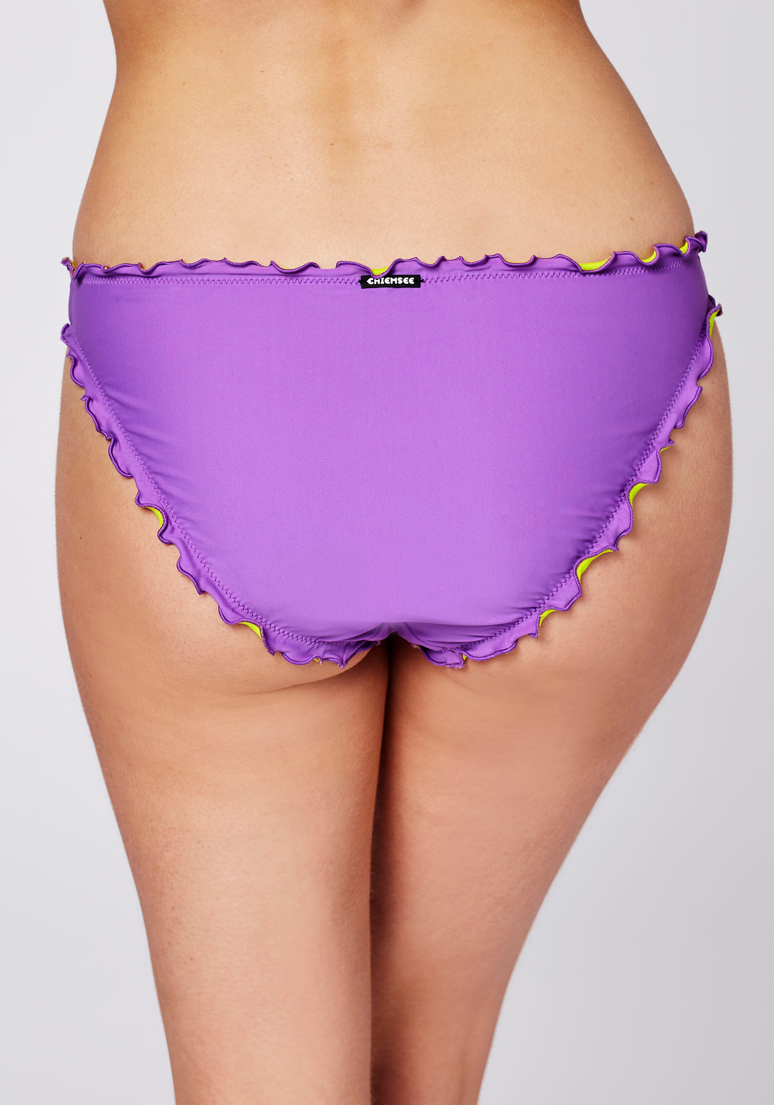 Bikini-Hose CHIEMSEE, Damen, Gr. 36, lila (dewbery), Kunstfaser, Badehosen Bikini-Hose, - im Tight Fit