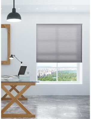 Arlo Blinds Grey Light Filtering Cordless Cellular Shades