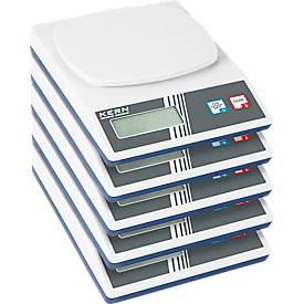 Schulwaage EFS 5000-0S05, Wägebereich 5200 g, Ablesbarkeit 1 g, 5er Set