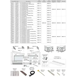 Fiamma Kit Seitenwand links für Privacy Room / F65 H3 R Fiamma Artikelnummer 98660-065