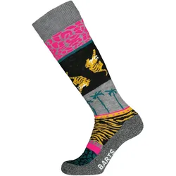 Barts, Unisex, Sportsocken, socken jungle fever (43 - 46), Grau
