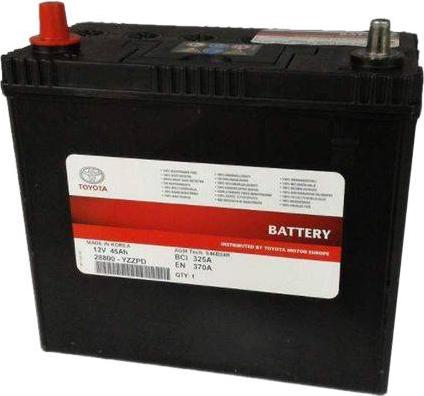 TOYOTA Rav4 Prius Auris Mirai Ct200h Batterie 12V 45Ah 28800-YZZPD OE