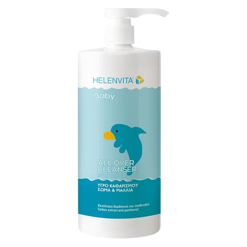 Helenvita Baby All Over Kids Wash with Cotton Extract and Provitamin B5 1000ml (56438603)