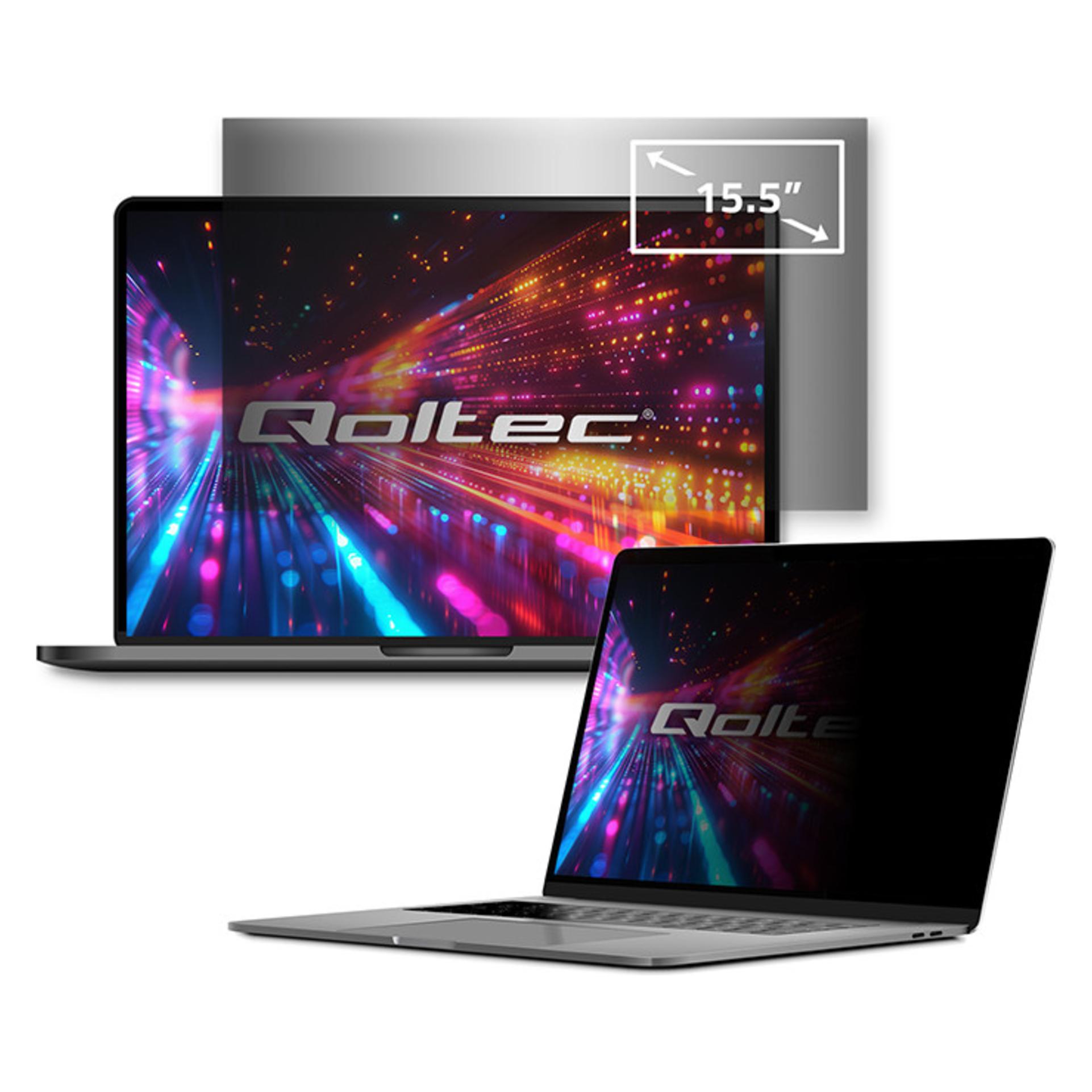 Qoltec 51071 Privatizing filter RODO do MacBook Pro TouchBar (2016-2018) 15,5 (13.59") (51071)
