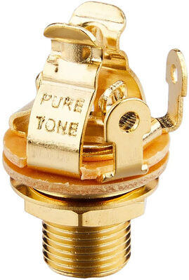 Pure Tone Mono Output Jack Gold Or