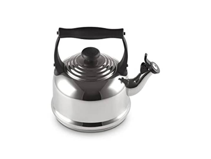 Le Creuset Wasserkessel, Füllmenge: 2,1 l, Stahl/Phenolgriffe, Tradition, Edelstahl, 92000100000100