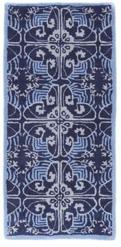 "Achla Designs Art Deco Classic Rectangular Hearth Rug, 56 Inch Long - 3'6"""