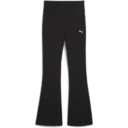 Puma, Damen, Tights, Ess High-Waist Flared Damen-Leggings (XS), Schwarz