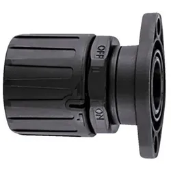 HellermannTyton Kunststoffverschraubung HG16-SFL-PA66-BK(10)