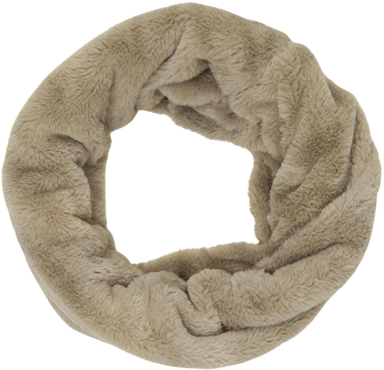 Rino&Pelle Damen Schal oder Tuch, Beige, Synthetik - Second Hand