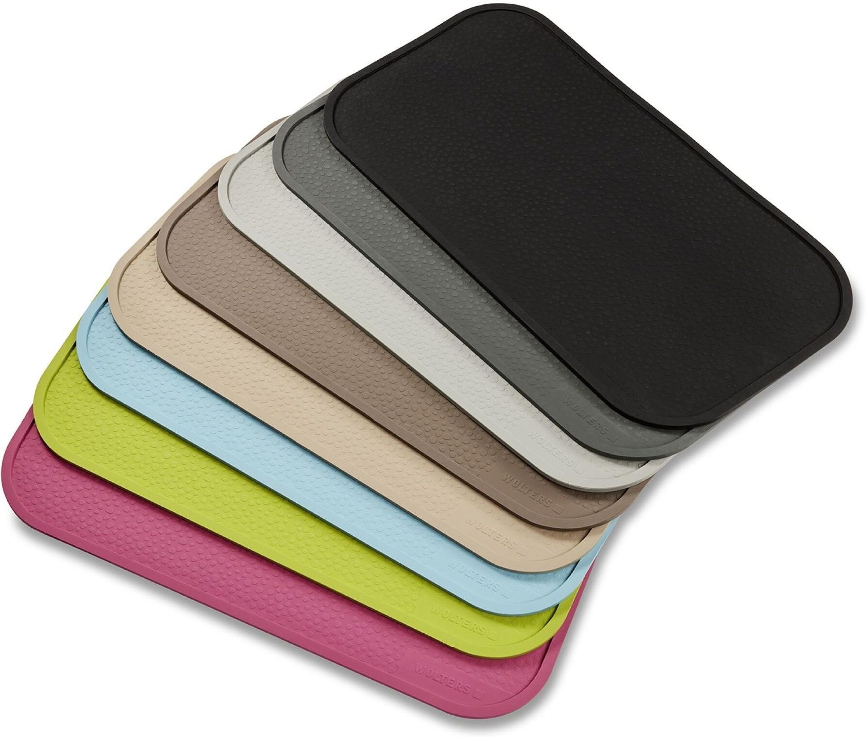 Futternapf WOLTERS "Napfunterlage Rainbow beige", beige (natur), B:30cm T:55cm, Näpfe, Futternapf natur Einheitsgröße