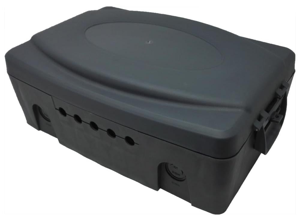 Poly Pool PP2605 Waterdichte elektrische behuizing voor buiten, zwart