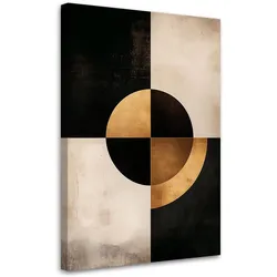 LEINWANDBILD Abstrakter Kreis 40x60cm