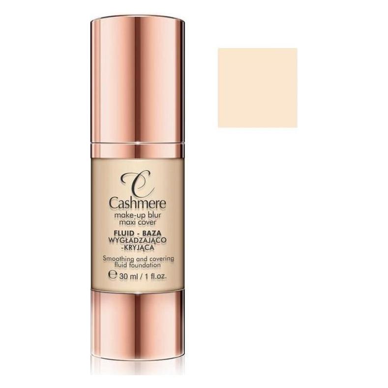 Cashmere Makeupur Maxi Coverfluid- Smoothing And Covering Base 01 Ivory 30Ml (01 Ivory) (5900525040411)