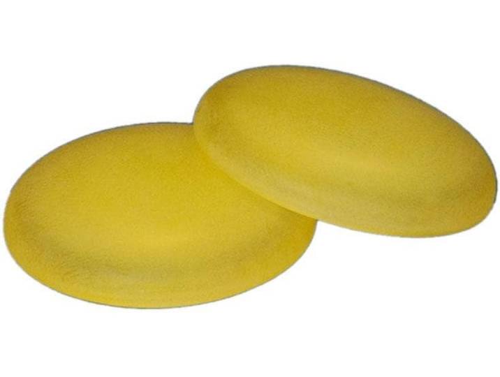 Dekomagnet LIEDECO, gelb, Ø:3cm, Materialmix, Gardinenbefestigungen, Dekomagnet, für metallische Flächen