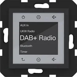 Hager Radio Touch DAB+ BT WAN6111BM