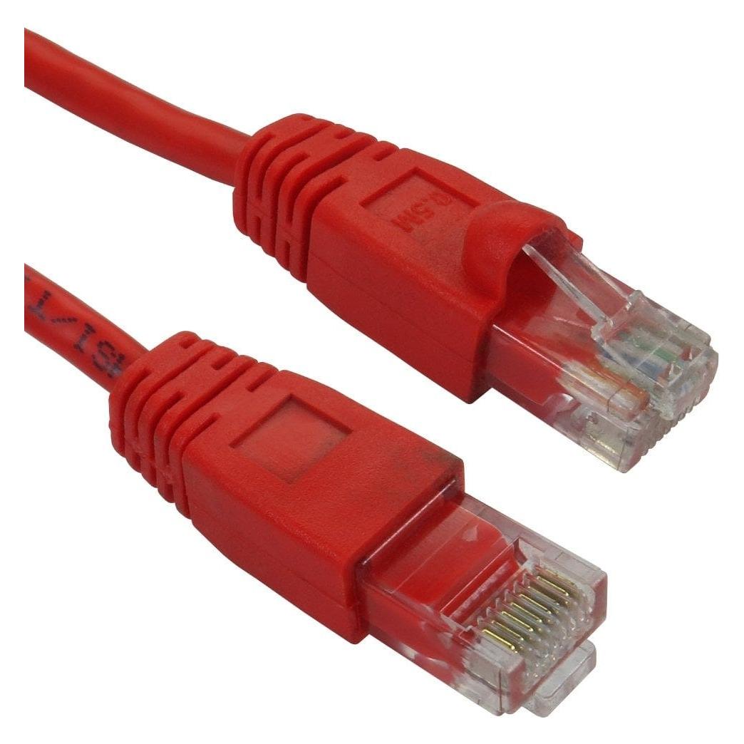 Cables Direct CDL 5m Snagless Cat5e Patch Red (CAT5e, 5 m) (B5-105R)