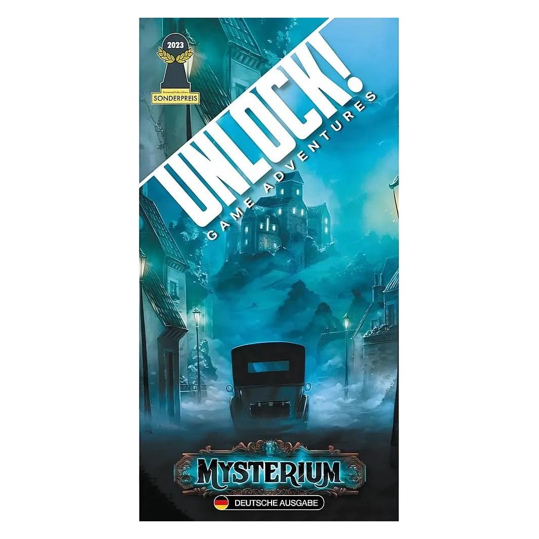Asmodée SCOD0085 - Unlock! Game Adventures: Mysterium (Einzelszenario), für 1-6 Spieler, ab 10 Jahren (DE) (Deutsch, 1 - 6 Spieler) (SCOD0085)
